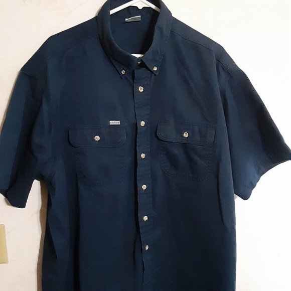 Carhartt Men's Heavy Button Down SS Work Shirt - Picture 1 of 3